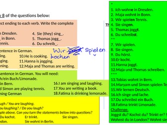 Wie bist du + present tense