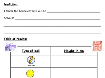 Which Material Makes the Bounciest Ball?
