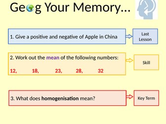 Globalisation in Asia- tourism