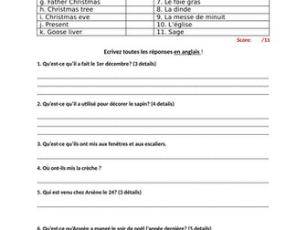 Noel l'année dernière