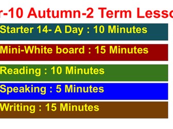 Year-10 Autumn- 2  lesson sample pdf