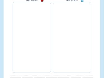 Weather and Clothes Sorting Worksheet
