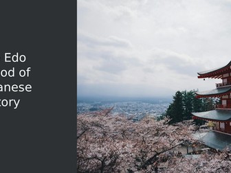 Edo Period of Japan Slideshow Presentation