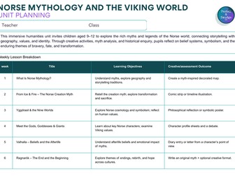Norse Mythology & The Viking World – Unit Overview (PDF)