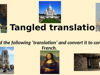 Tangled translation Paris Studio 2