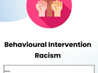 Behaviour Intervention Booklet - Racism