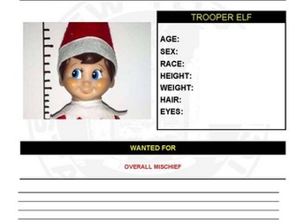 WANTED Elf Poster