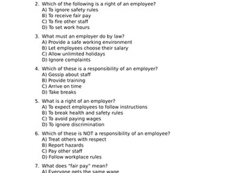 Work in the Local and Global Economy