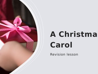 A Christmas Carol Quotes Revision Quiz