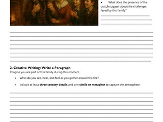 A Christmas Carol - The Cratchits - Thinking Deeper