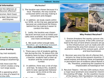 AQA GCSE Geography Physical Fieldwork Enquiry Revision Booklet
