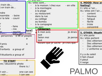 PALMO cheat sheet - French