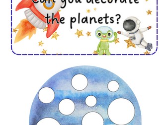 Space - Decorate planets