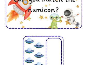 Space - Numicon match