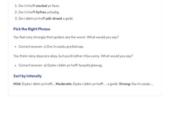 Learn Welsh - Welsh Intensifiers