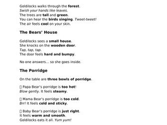 Once Upon a Time - Traditional Tales Sensory Stories