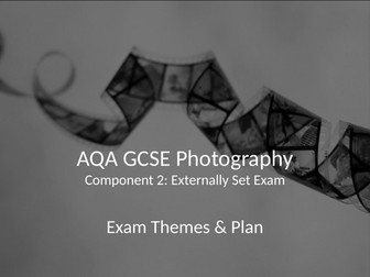 AQA GCSE Photography Exam 2026