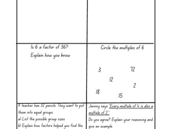 Factors and Multples