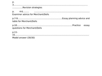 OCR Paper 1 part b revision booklet