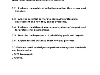 Coaching, Mentoring and CPD: L5 CYP Apps