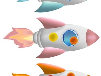 Fine  motor pompom rockets