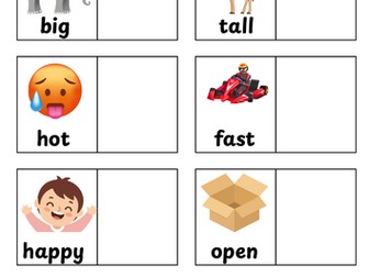 Opposites cut and match