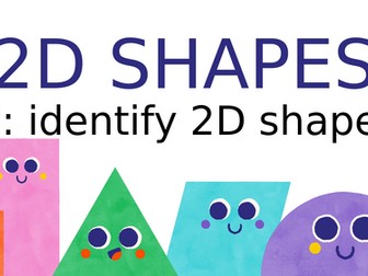 2D shapes KS1/KS2 support