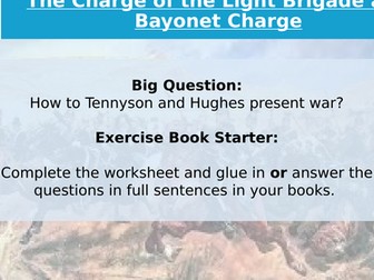 The Charge of the Light Brigade and Bayonet Charge Revision: Presentation of War