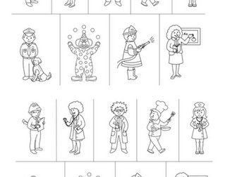 People who help us song and cutouts