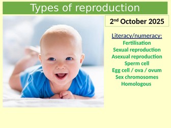 I&V.1 Types of reproduction