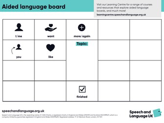 Aided Language Board