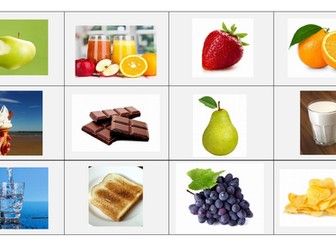 Welsh bingo based on foods
