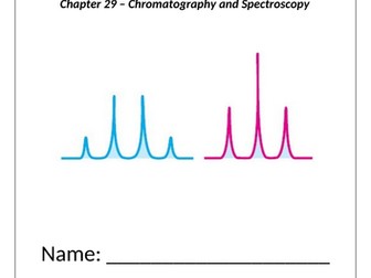 OCR A Level Chemistry Chapter 29 - Chromatography and Spectroscopy