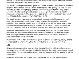 CIE Economics(9708) AS Level Unit 1 Essays on Past Papers 2023-present