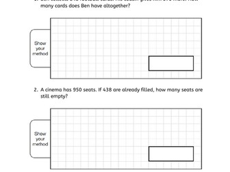 Multi step multioperation word problems (Y5)