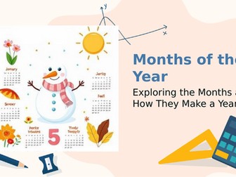Months of the Year powerpoint and suggested activities