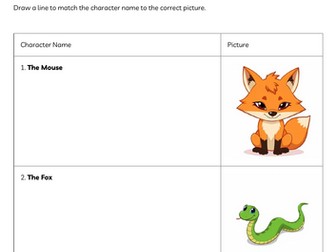 The Gruffalo comprehension