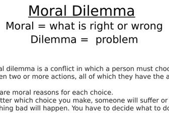 Moral Dilemmas
