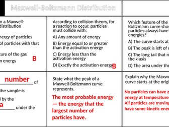 AQA AS Chem: Kinetics - Maxwell Boltzmann L3