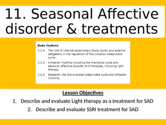 11. Seasonal Affective Disorder Treatments