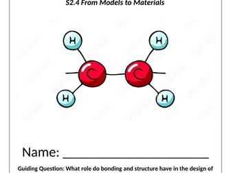 IB Chemistry (2025) S2.4 From Models to Materials