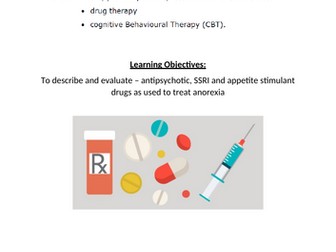 3. Anorexia - Drug therapy
