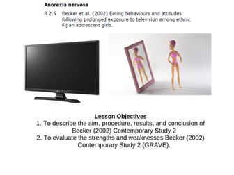 11. Contemporary Study 2 - Becker et al 2002