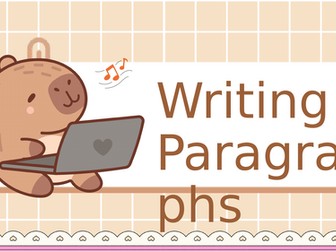 Paragraphs and TipTop Lesson PowerPoint