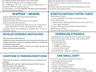 Stretch and Challenge