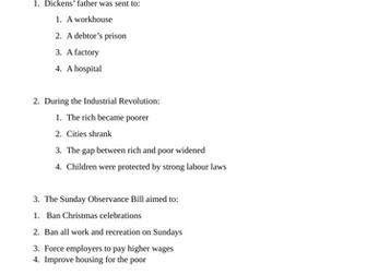 Christmas Carol Quizzes & Revision 2026