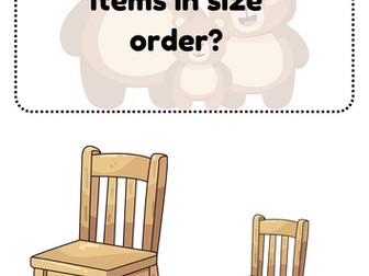 Golidlocks and the Three Bears Activity