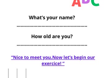 Alphabet Tracing for Kids