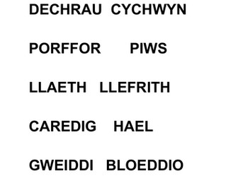 GEIRIAU CYFYSTYR: IAITH GYMRAEG: Adnodd Athrawon: DYSGU CYMRAEG I OEDOLION