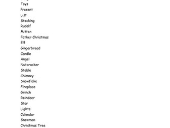 Christmas orienteering